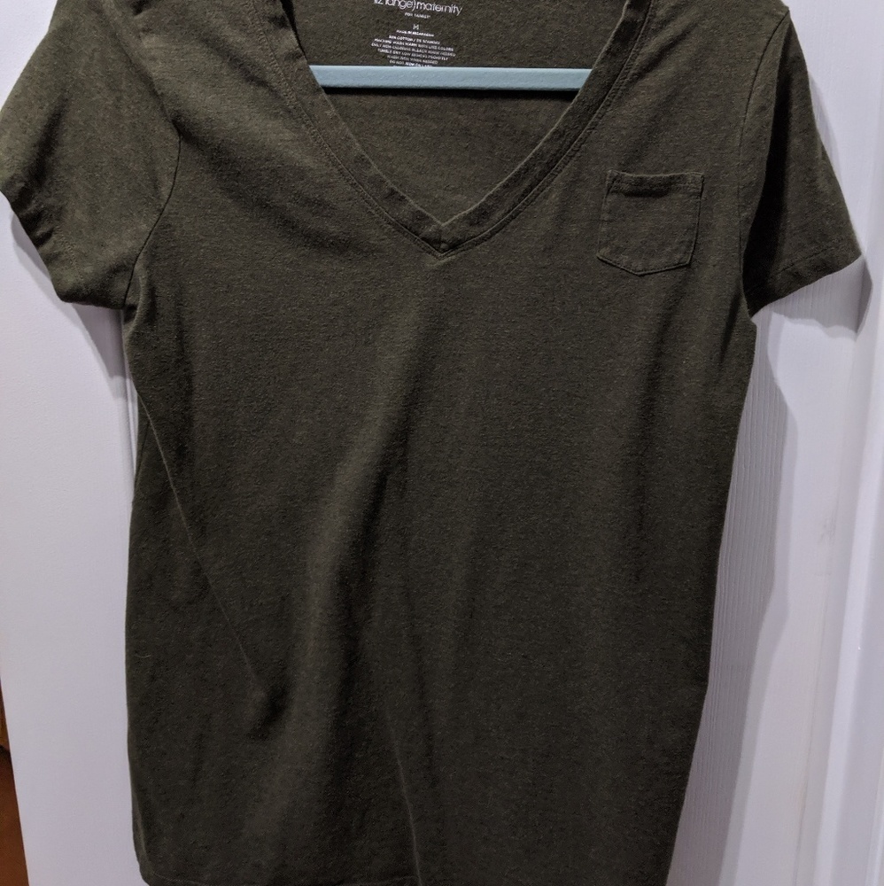 Maternity short sleeve top